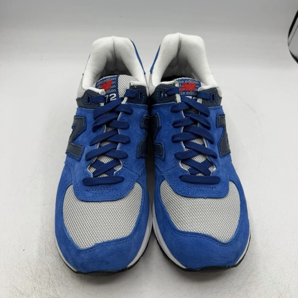 New Balance 572 Shoes Mens Sz 8.5 D Detective Cobalt/Navy Blue Sneakers MRT572BG